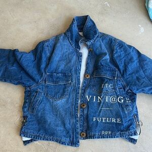 Vintage Blue Denim Jacket